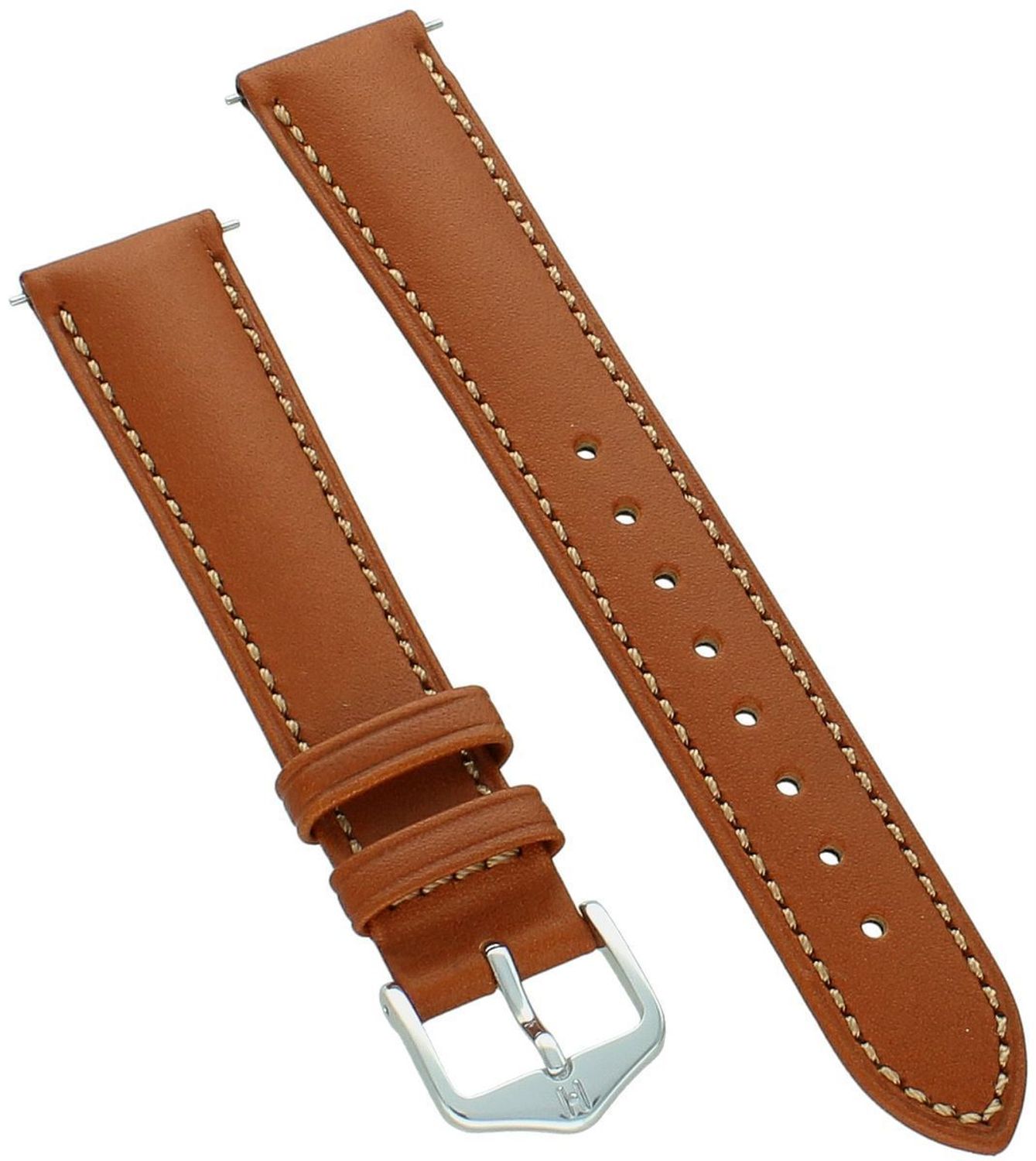 Pasek Skórzany do zegarka HIRSCH brązowy 18 mm, 01002070-2-18.jpg