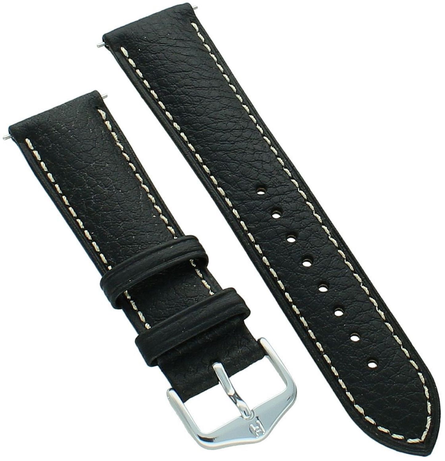 Pasek Skórzany do zegarka HIRSCH czarny 20 mm 01302150-2.jpg