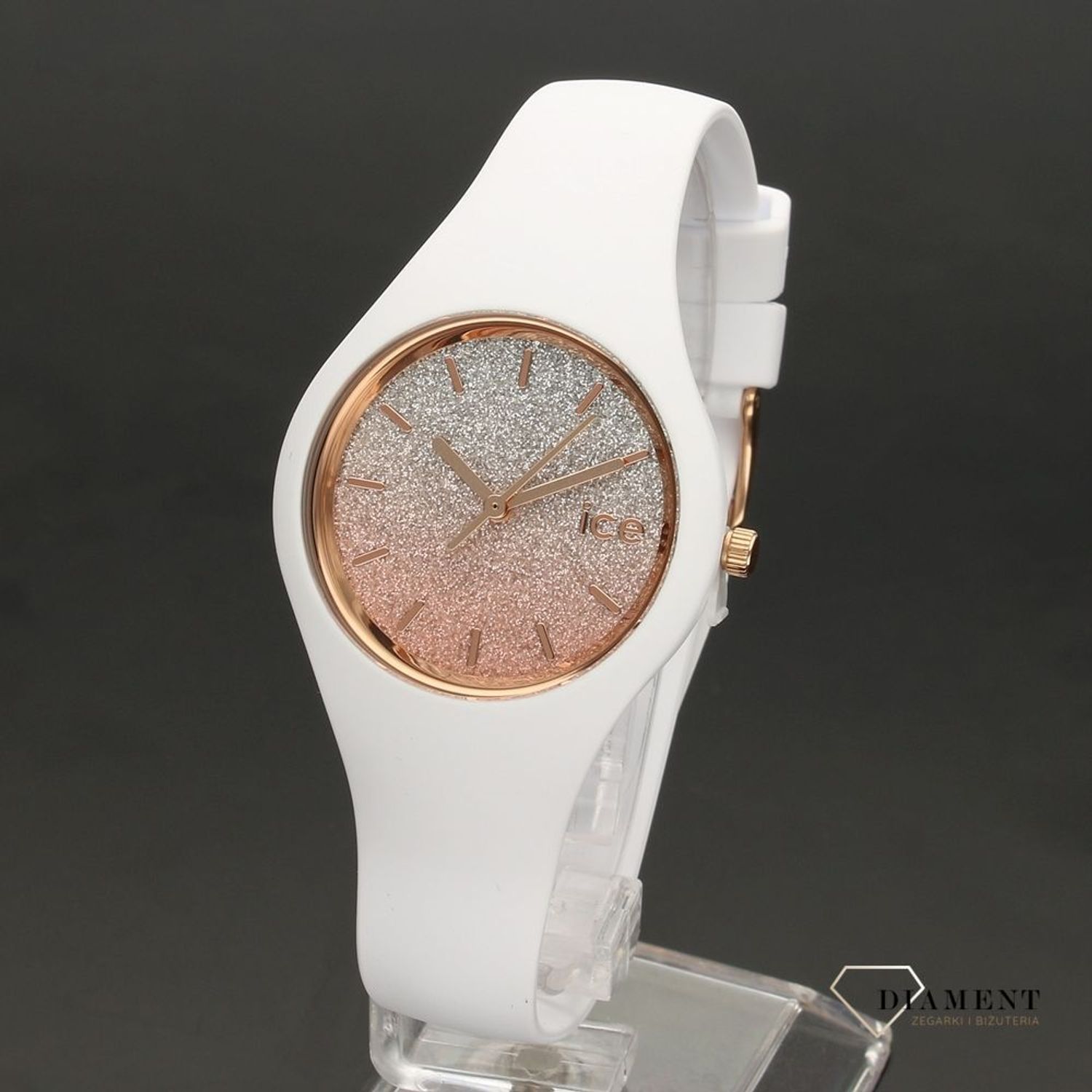 Zegarek damski ICE WATCH 013427 ICE lo White Pink rozm. S.jpg
