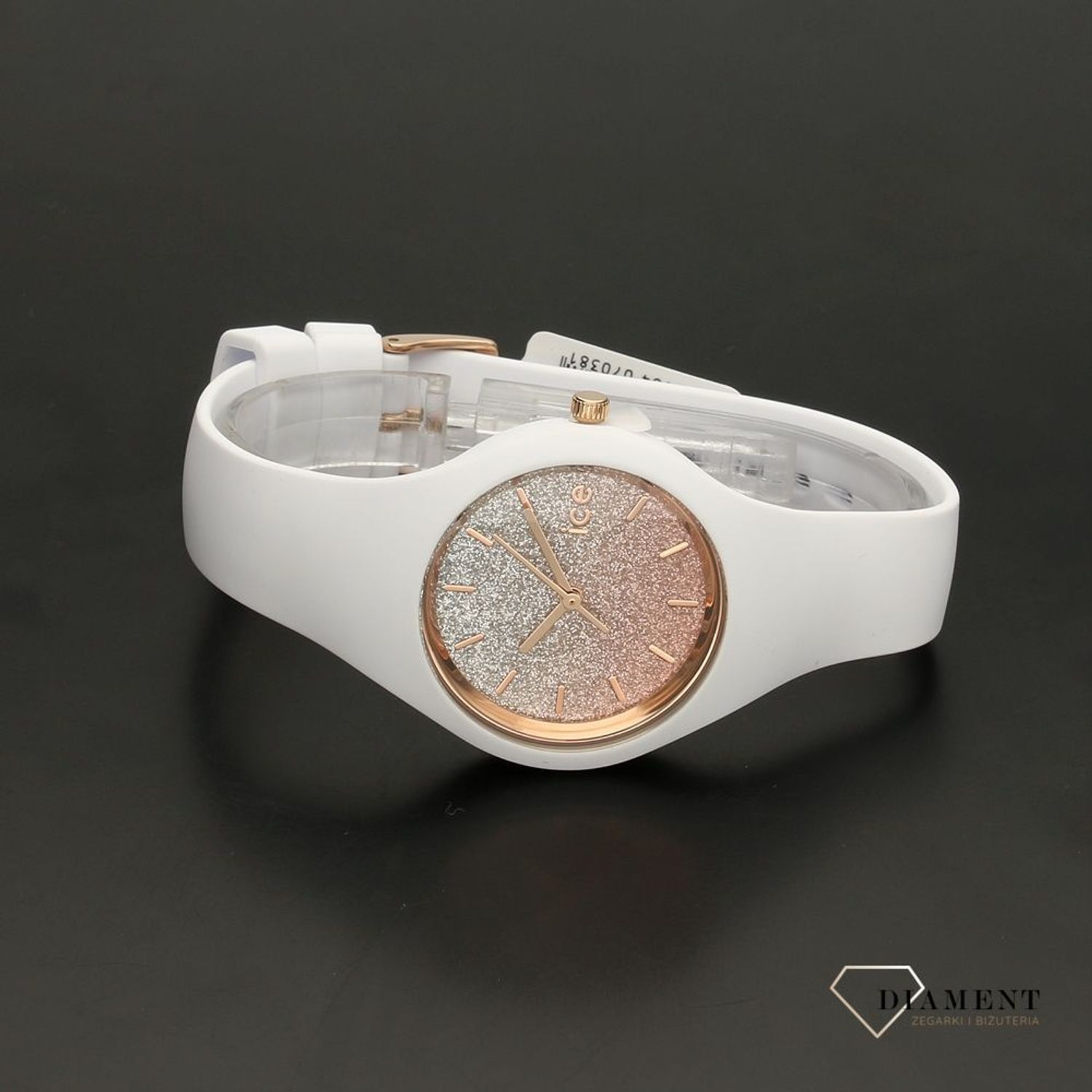 Zegarek damski ICE WATCH 013427 ICE lo White Pink rozm. S.jpg