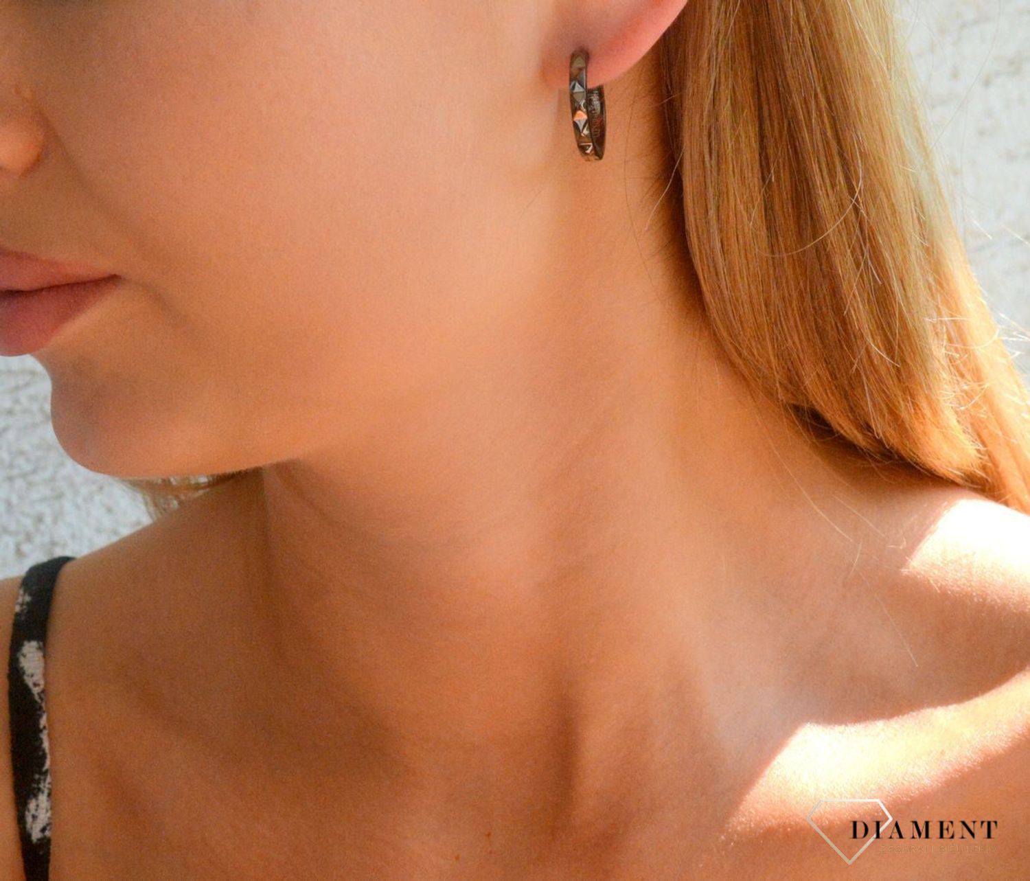 Kolczyki damskie koła Coeur de Lion Spikes czarne 0135211223 (1).jpg