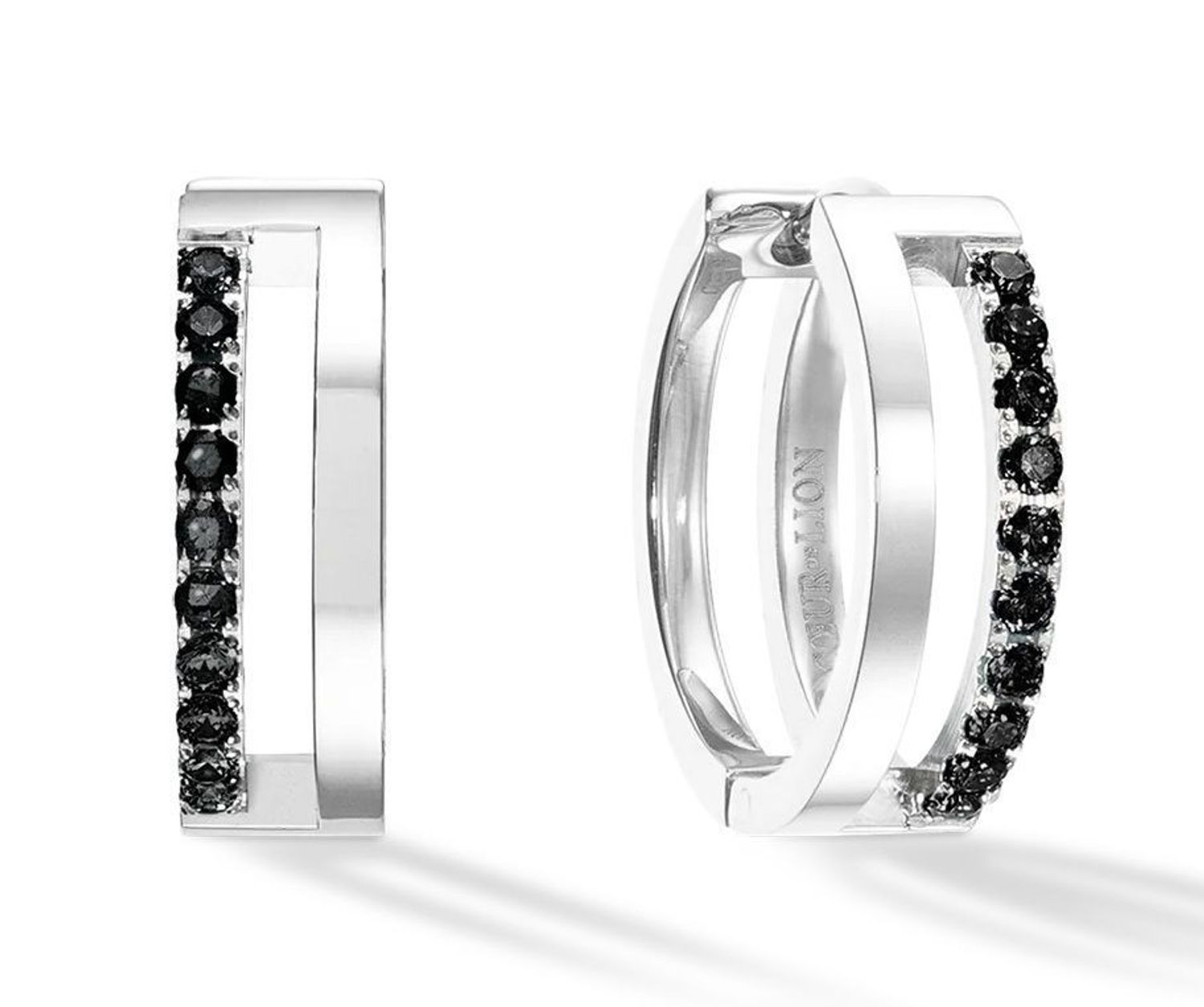 Kolczyki damskie koła Coeur de Lion Eternal Unity srebrne z cyrkoniami 0136211317 (2).jpg