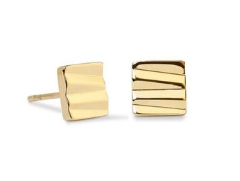 Kolczyki Coeur de Lion 014121600 Square Wave Gold złote 6 mm (2).jpg