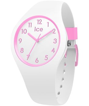 Zegarek dla dziewczynki biały ICE Watch 'Różowe cyferki' white pink.jpg