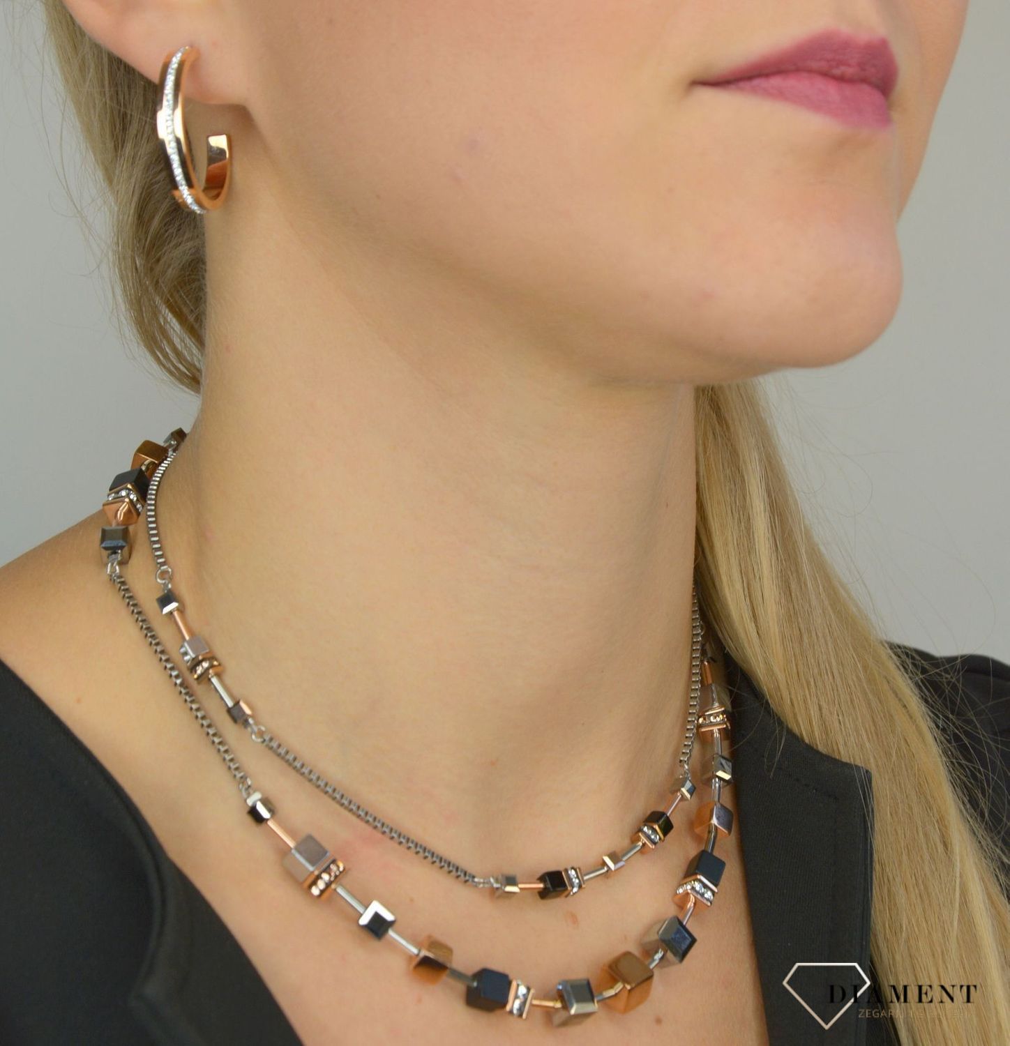 Kolczyki koła Swarovski białe Coeur De Lion 0149211822.jpg