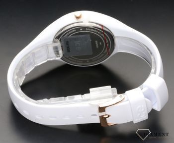 Zegarek damski na białym pasku Ice Watch Sunset Set z bransoletką 018495. Idealny zestaw prezentowy. Zegarek Ice Watch w kolorze (3).jpg
