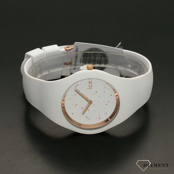 Zegarek damski na białym pasku Ice Watch Cosmos Set z bransoletką 018499 (3).jpg