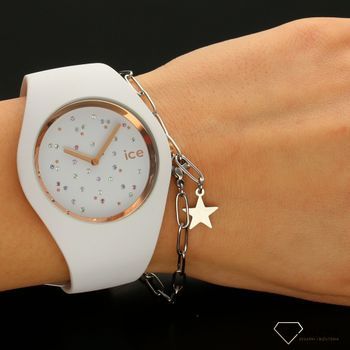 Zegarek damski na białym pasku Ice Watch Cosmos Set z bransoletką 018499 (5).jpg