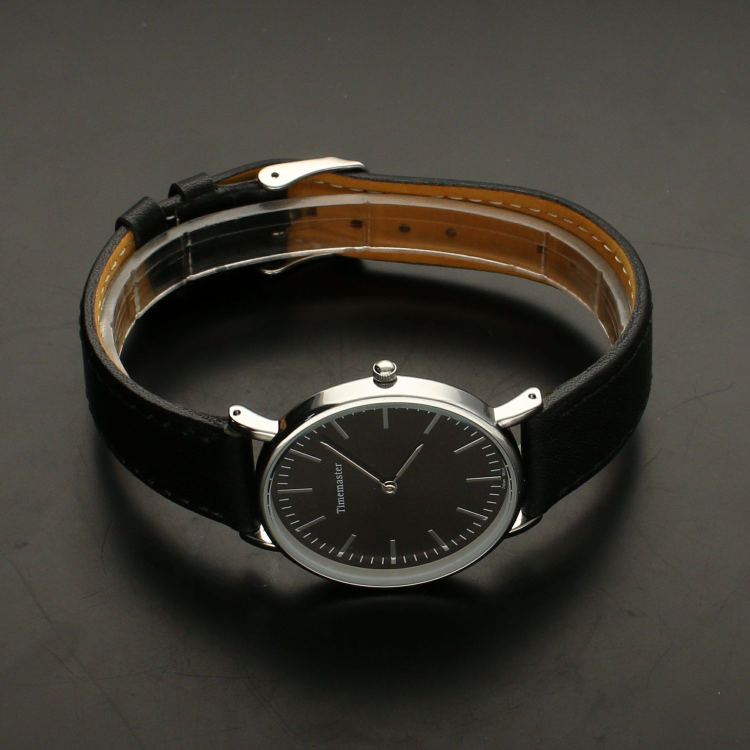 Zegarek na czarnym pasku TIMEMASTER 022-2. Zegarek damski na pasku. Zegarek damski klasyczny. Zegarek damski na skórzanym pasku. Zegarek damski na każdą okazję. Zegarek damski idealny na prezent. Zegarek dla kob.jpg