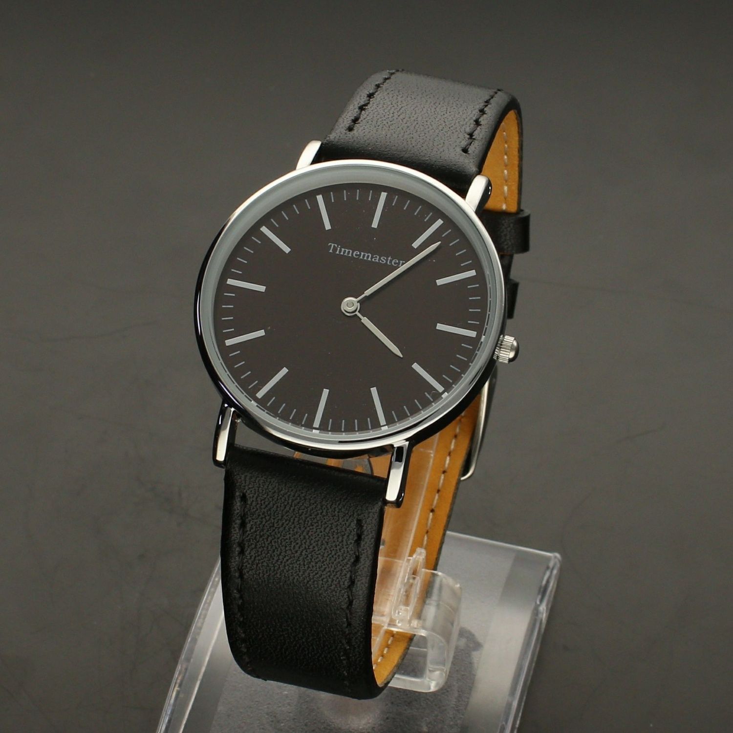 Zegarek na czarnym pasku TIMEMASTER 022-2. Zegarek damski na pasku. Zegarek damski klasyczny. Zegarek damski na skórzanym pasku. Zegarek damski na każdą okazję. Zegarek damski idealny na prezent. Zegarek dla kob.jpg