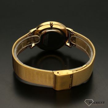 Zegarek damski klasyczny na siatkowej złotej bransolecie Timemaster 023-5 (4).jpg
