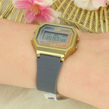 Zegarek damski Ice-Watch 023310 Ice Digit Retro szaro-złoty  Cyfrowy (3).jpg