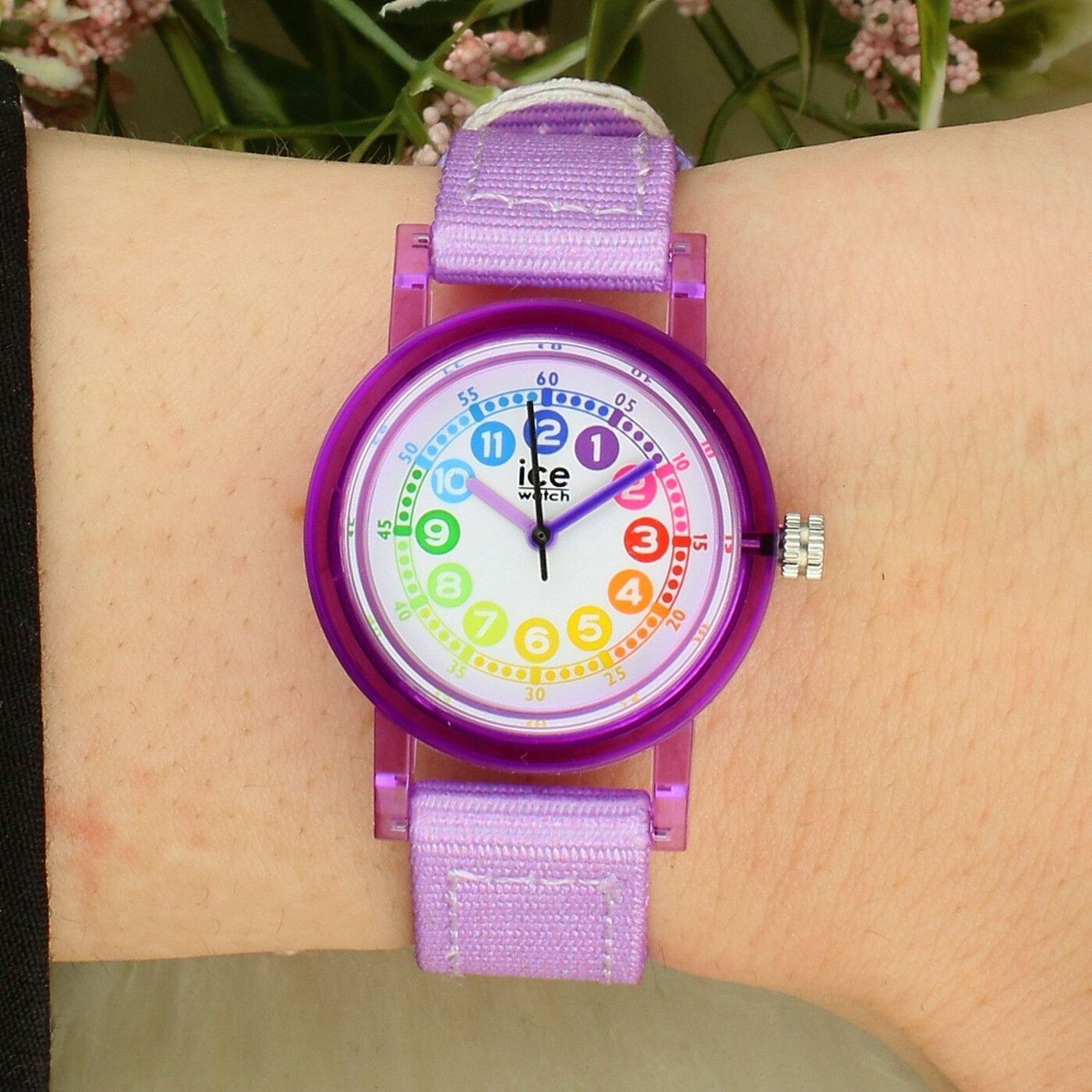 Zegarek dziewczęcy Ice-Watch Ice Learning 024499 fioletowy 28 mm.png