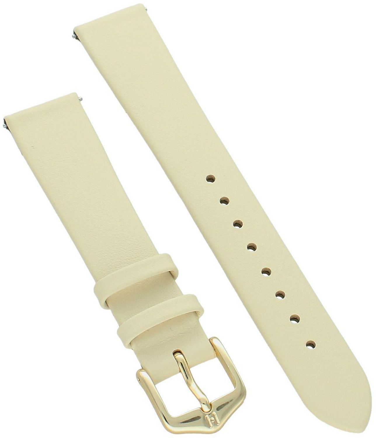 Pasek Skórzany do zegarka HIRSCH beżowy 16 mm, 03702190-1 1.jpg