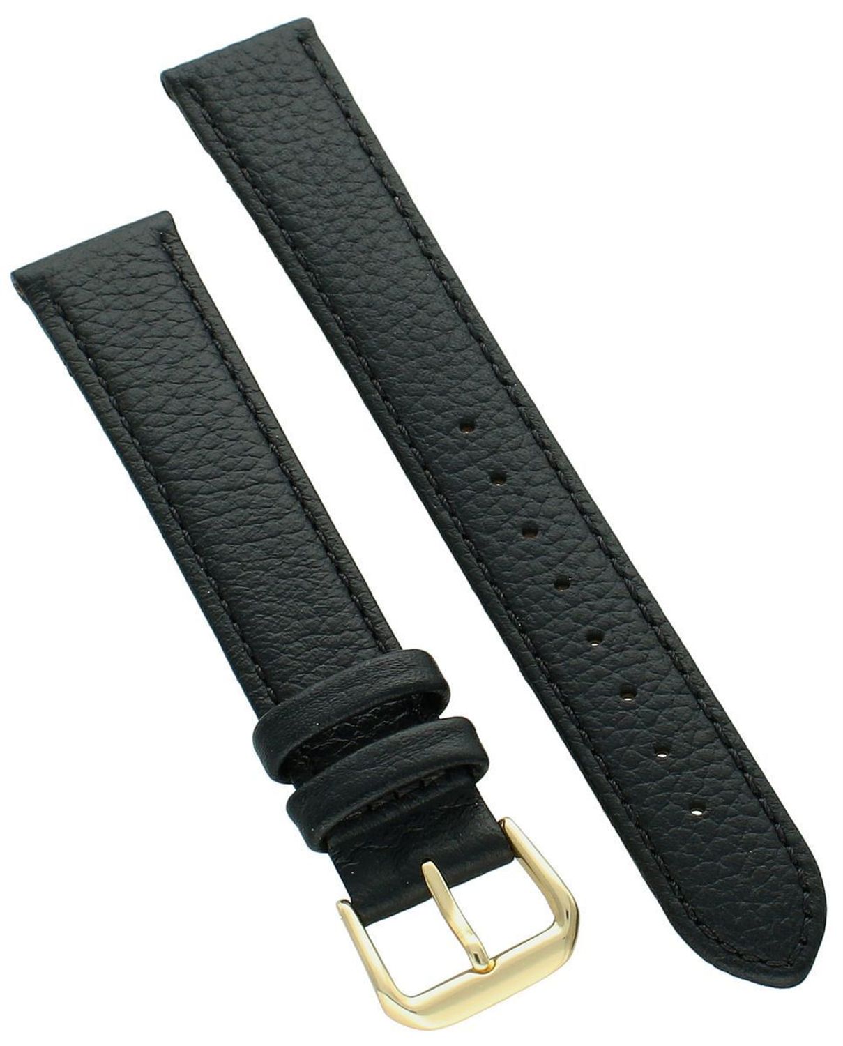 Pasek do zegarka skórzany czarny Condor 054L.jpg