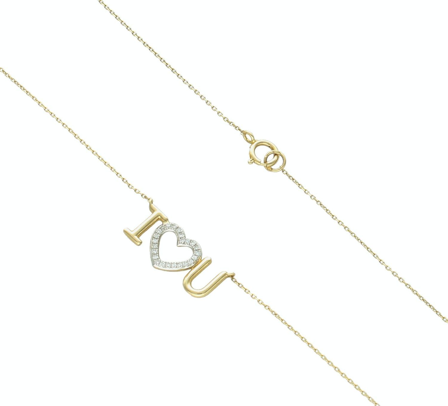 Naszyjnik z zawieszką I LOVE YOU  wysadzaną brylantami 0660050502 ✓Złote naszyjniki z brylantami ✓ Złote Naszyjniki Damskie w Sklepie z Biżuterią zegarki-diament.pl✓Piękne i Eleganckie Naszyjniki dla Kobiet✓Prawdziwe Złoto ✓ (1).jpg