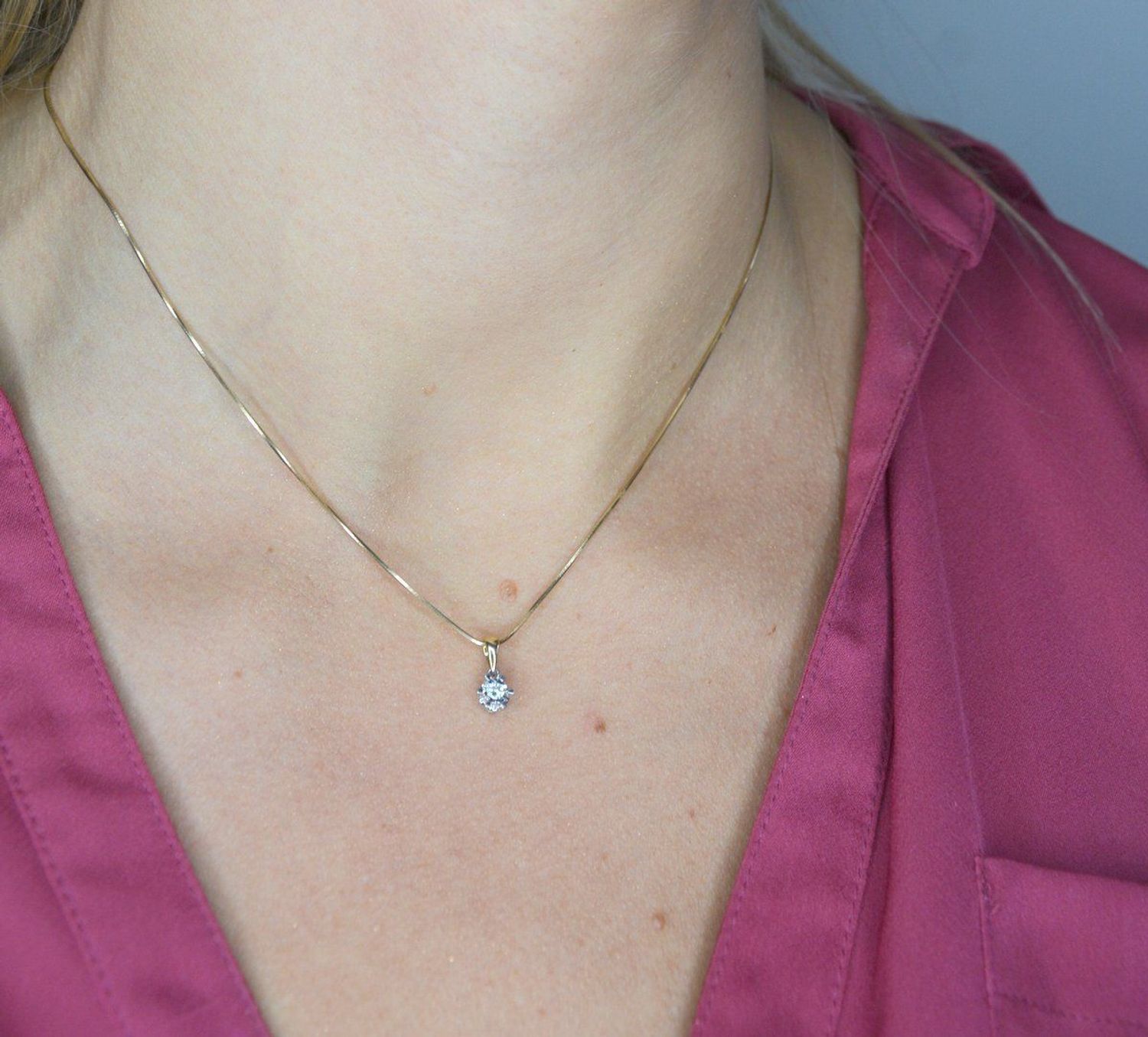 Zawieszka złota DIAMENT białe złoto, diament 0660077107.jpg