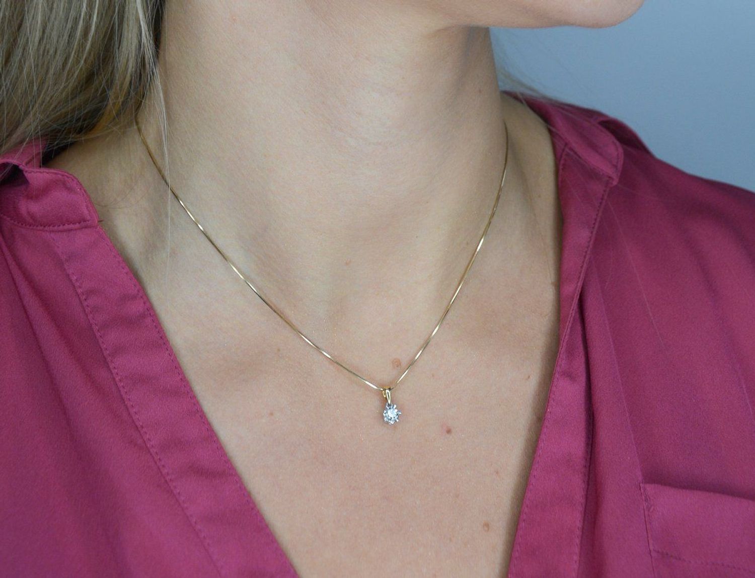 Zawieszka złota DIAMENT białe złoto, diament 0660077107.jpg