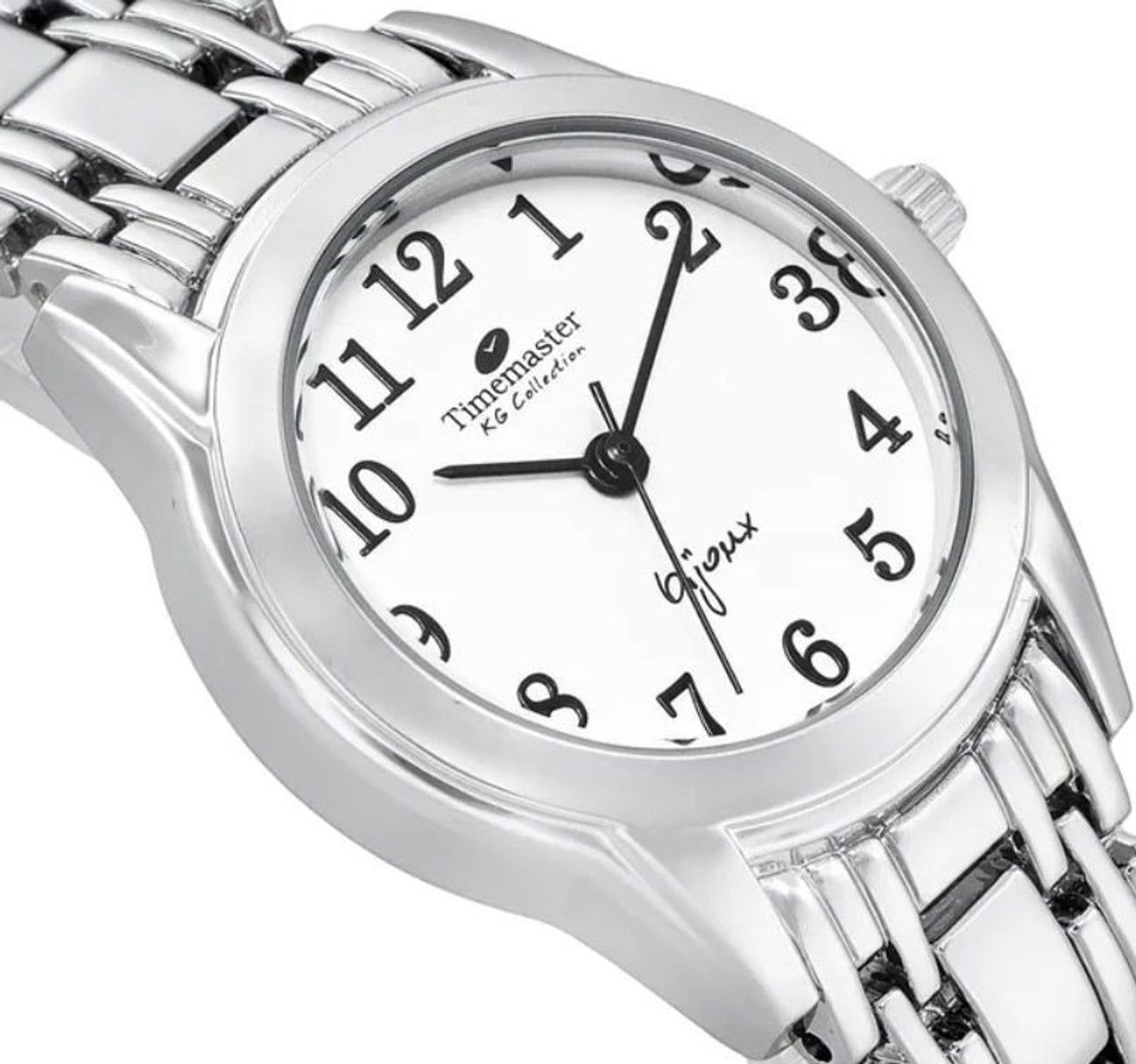 zegarek damski, zegarek Timemaster, zegarek kwarcowy damski, srebrny zegarek damski, zegarek z bransoletą, klasyczny zegarek damski, zegarek na prezent, polski zegarek damski, 1.jpg