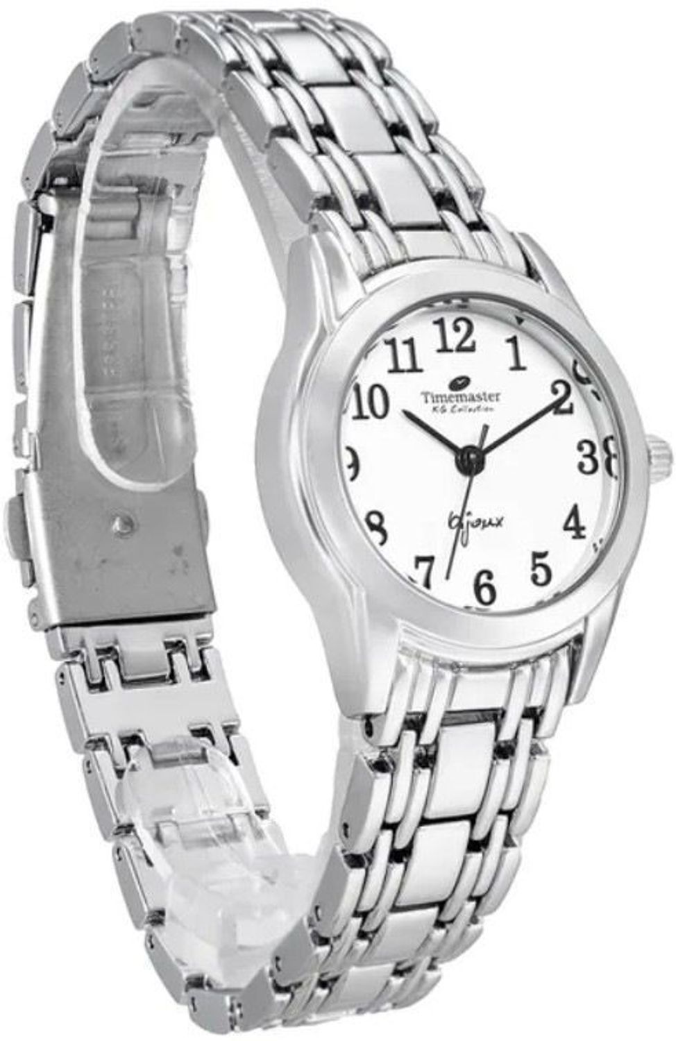 zegarek damski, zegarek Timemaster, zegarek kwarcowy damski, srebrny zegarek damski, zegarek z bransoletą, klasyczny zegarek damski, zegarek na prezent, polski zegarek damski, 1.jpg