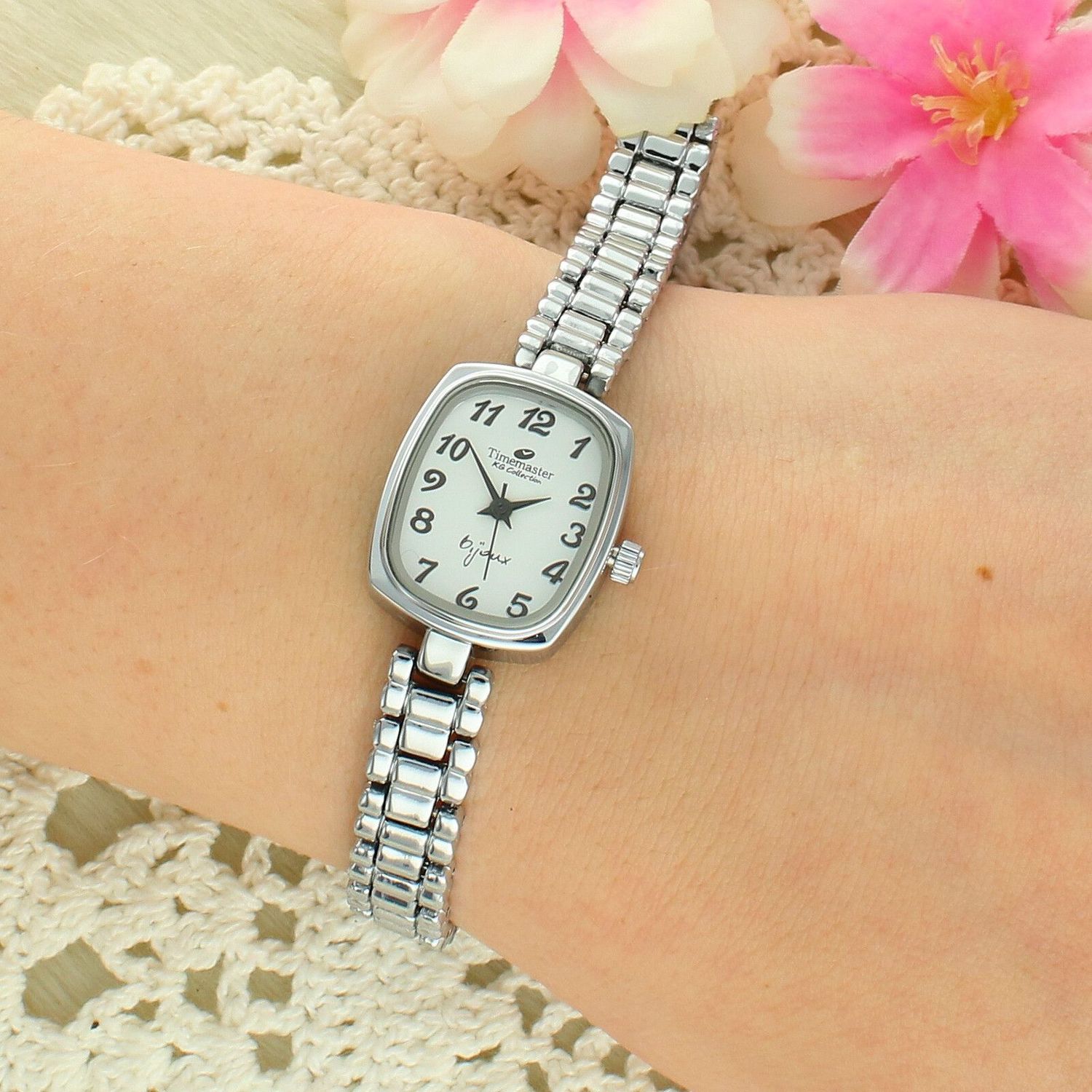 Damski zegarek Timemaster Bijoux srebrny 070-413.jpg