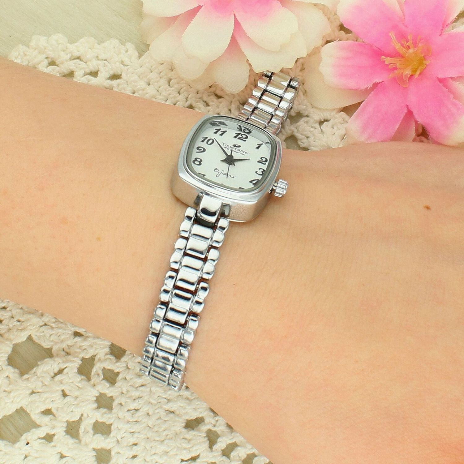 Damski zegarek Timemaster Bijoux srebrny 070-413.jpg