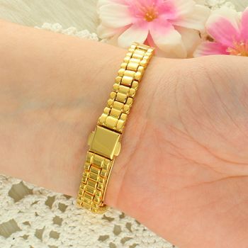 Zegarek damski Timemaster Bijoux 070-414 złoty – klasyczny, bransoleta z ogniw, tarcza z cyframi (4).jpg