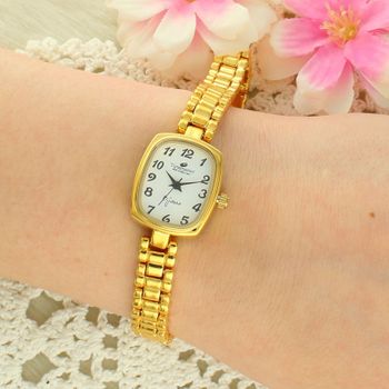 Zegarek damski Timemaster Bijoux 070-414 złoty – klasyczny, bransoleta z ogniw, tarcza z cyframi (5).jpg