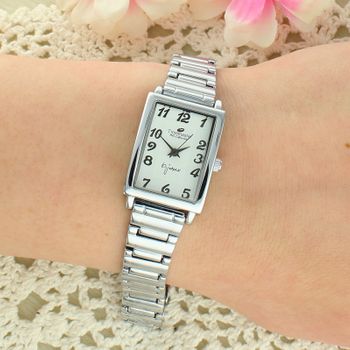 Damski zegarek Timemaster Bijoux 070-418 – elegancki prostokątny zegarek z bransoletą (2).jpg
