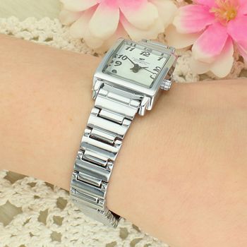 Damski zegarek Timemaster Bijoux 070-418 – elegancki prostokątny zegarek z bransoletą (3).jpg