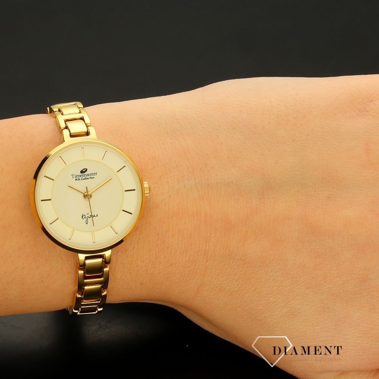 Zegarek damski pozłacany Timemaster 071-2 (1).jpg