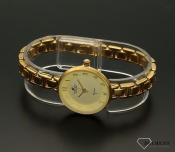 Zegarek damski Timemaster 071-2A pokryty złotem. Zegarek damski pozłacany Timemaster to biżuteryjny model, który odmieni każdą stylizację. Elegancki zegarek od www.zegarki-diament.pl  to idealny pomysł na prezent (5).jpg