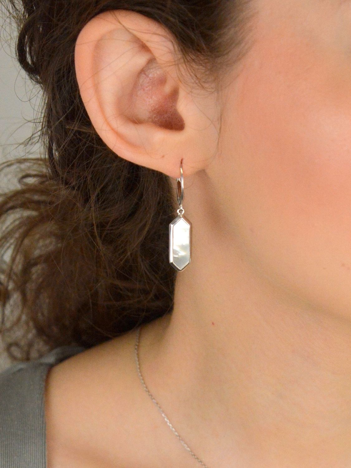 Kolczyki damskie wiszące z masa perłowa próba 925, 0712771991 Ag 925.jpg