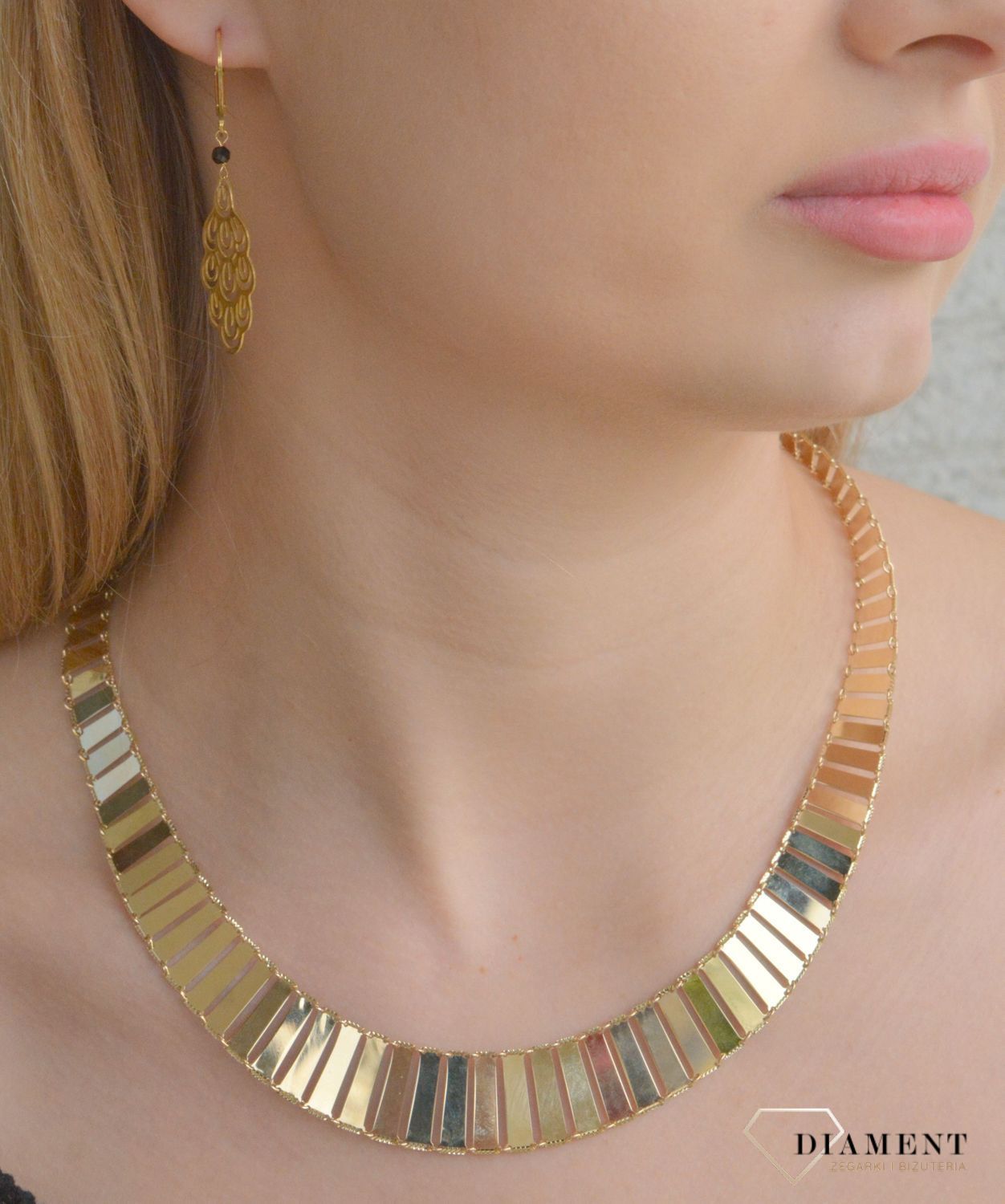 Srebrne kolczyki damskie 925 pozłacane ażurowy wzór 0712864893.jpg