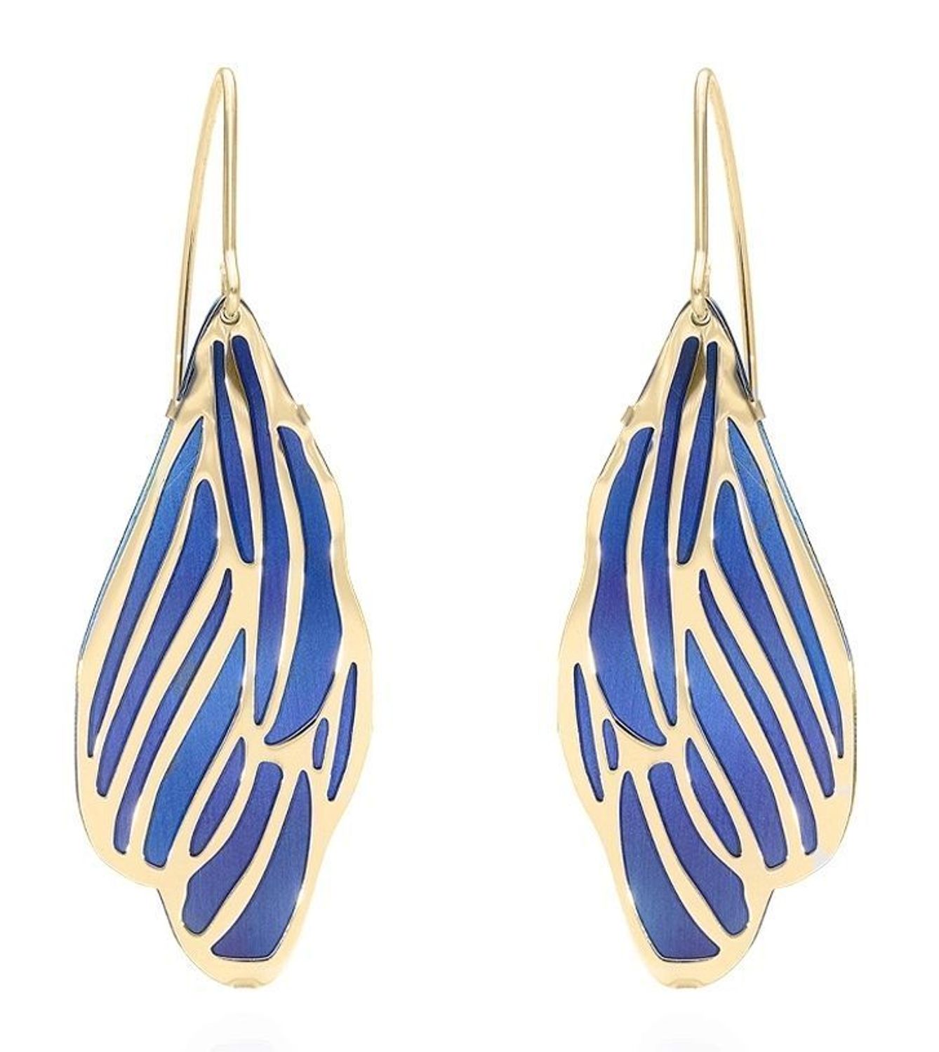 Srebrne kolczyki damskie pozłacane z tytanem 0714850400.  Efekt końcowy zachwyci nawet najbardziej dokładne osoby, zwracające uwagę na najmniejsze szczegóły. Kolczyki przeciągane w kolorze złotym (2).jpg