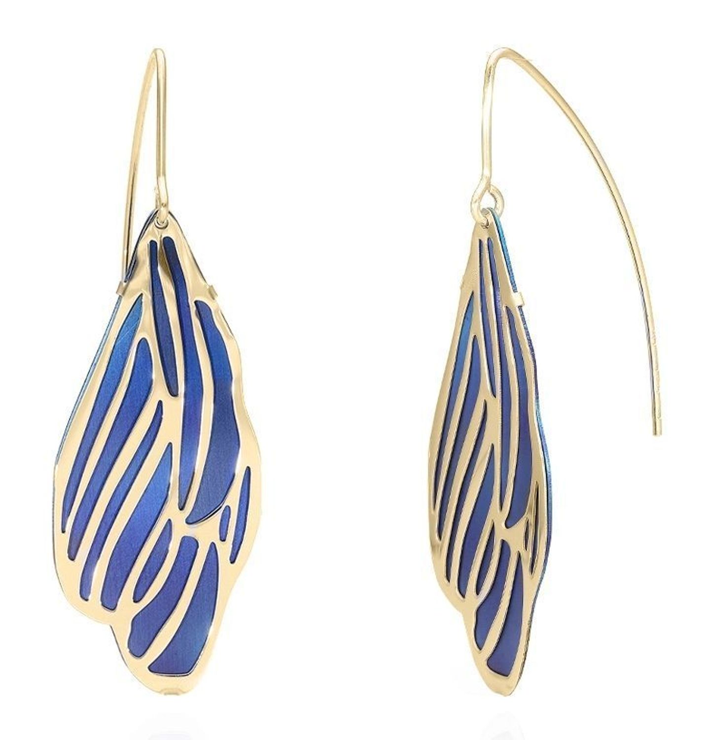 Srebrne kolczyki damskie pozłacane z tytanem 0714850400.  Efekt końcowy zachwyci nawet najbardziej dokładne osoby, zwracające uwagę na najmniejsze szczegóły. Kolczyki przeciągane w kolorze złotym (2).jpg