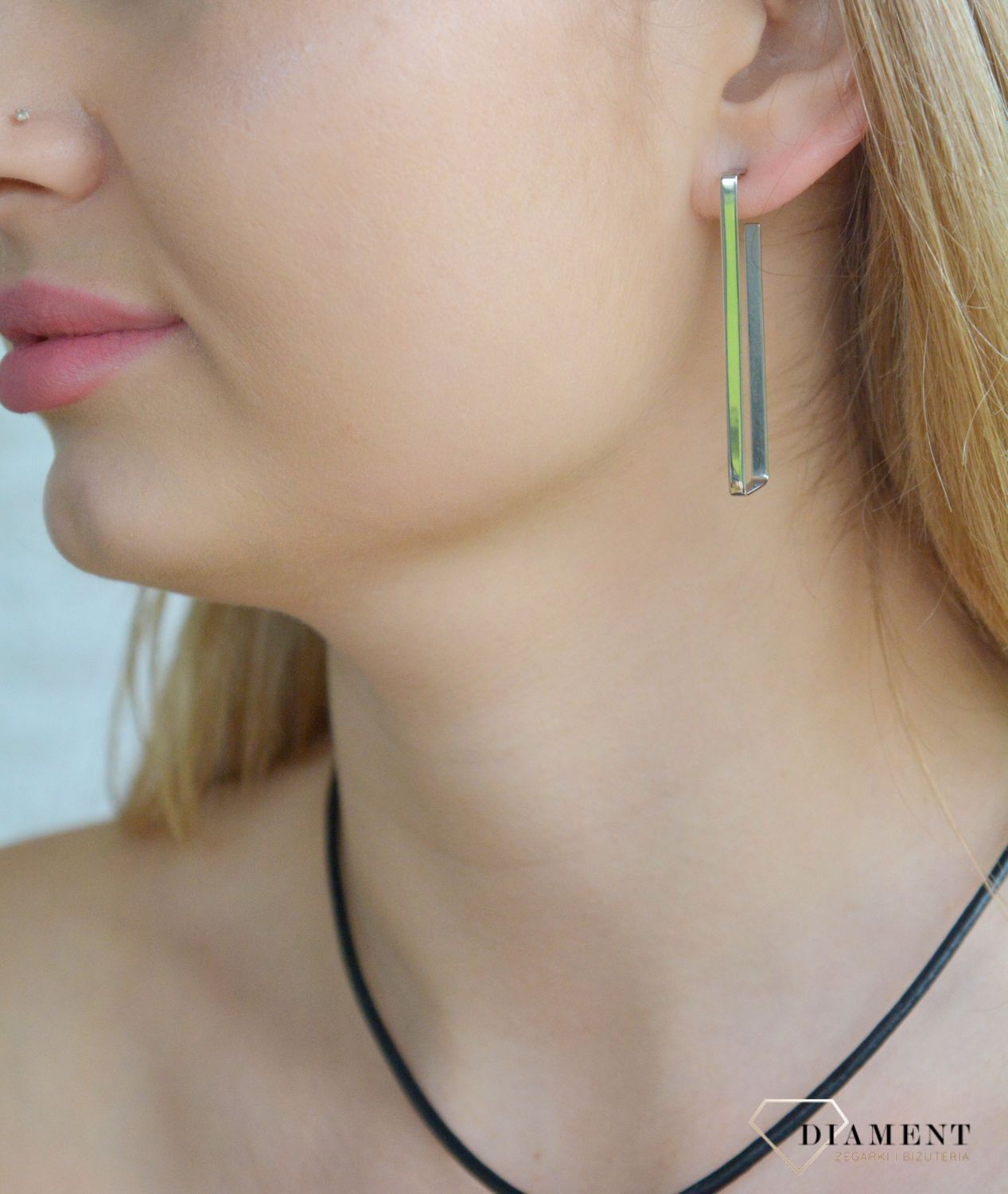 Srebrne kolczyki damskie 925 długie prostokąty 0717024200.jpg