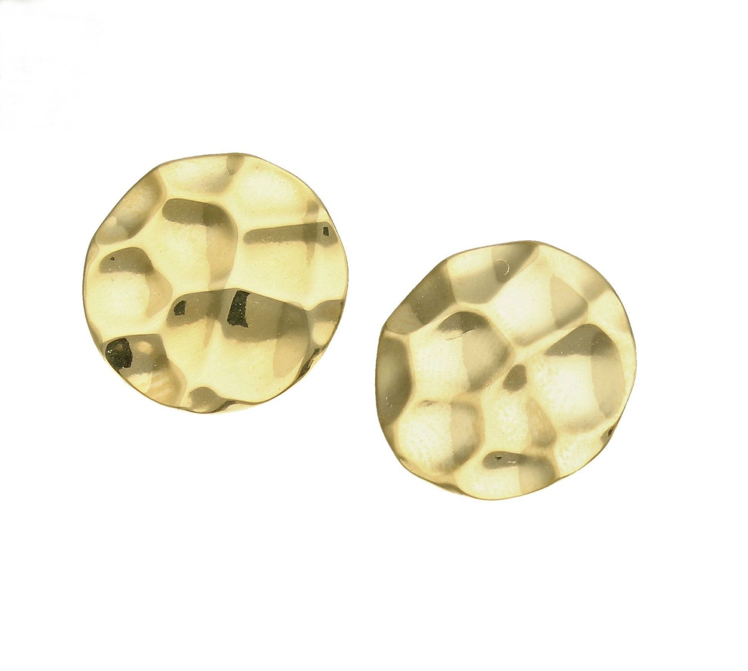 Kolczyki srebrne pozłacane 'organic' 0718054400.  Cudowne, błyszczące idealnie wykończone kolczyki. Kolczyki z zapięciem na sztyft. Bardzo wygodne i klasyczne zapięcie. Kolczyki można połączyć z pozostała biżuterią i stworzyć.jpg