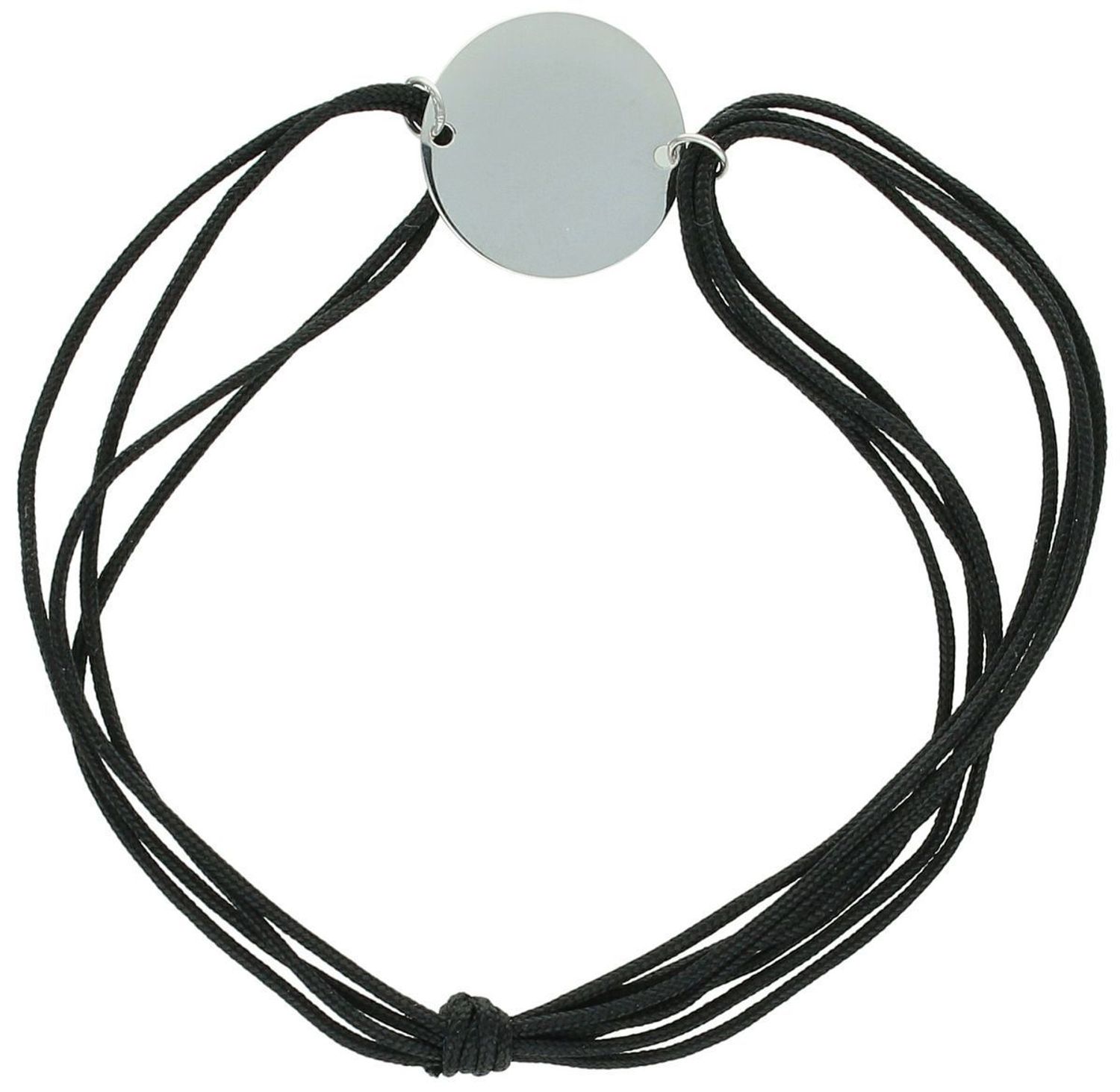 Bransoletka damska na czarnym sznureczku z srebrnym kółeczkiem 0727359200.jpg