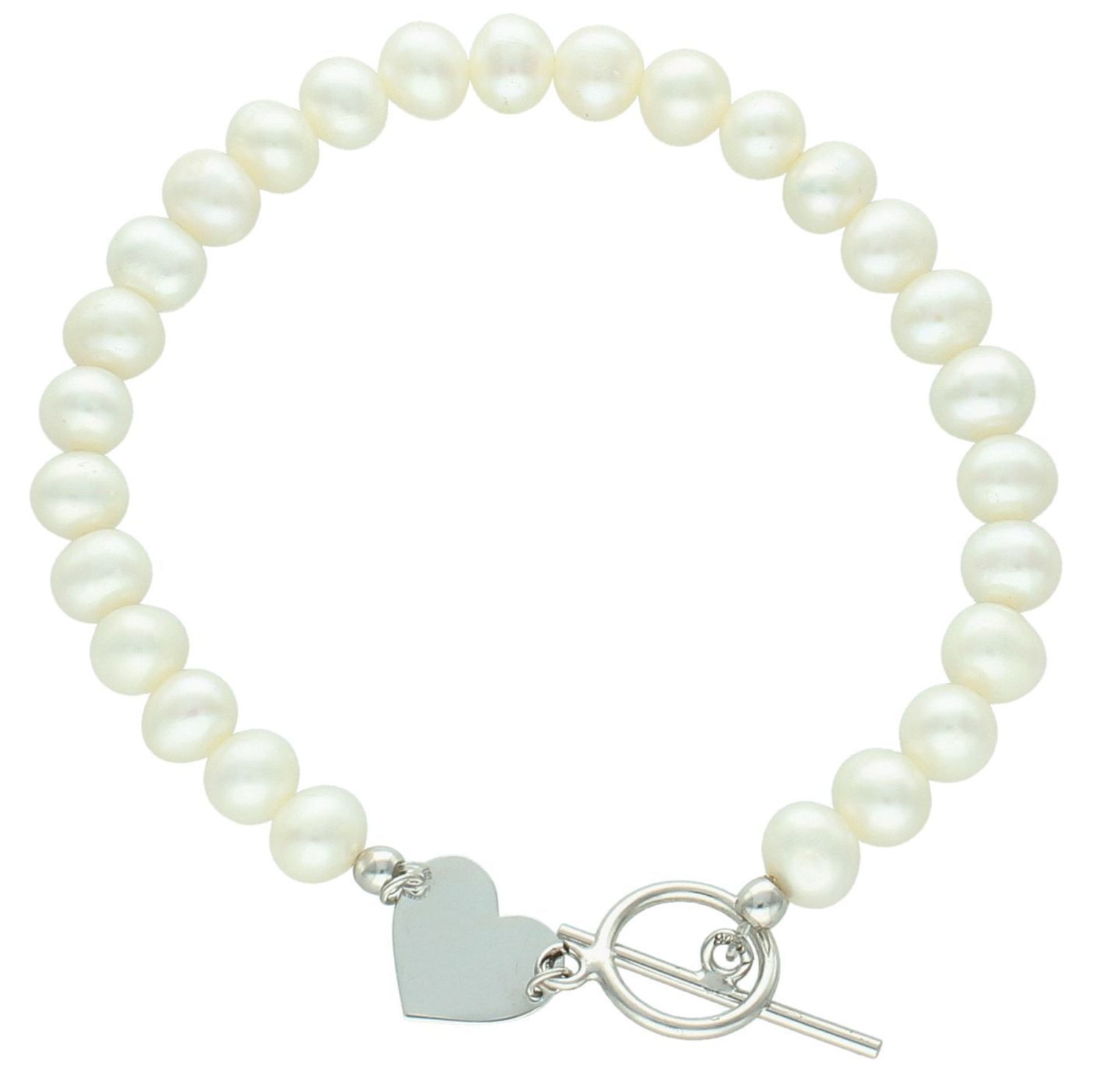 Niezwykle efektowna, gustowna bransoletka wykonana z certyfikowanych hodowlanych pereł słodkowodnych Namido z wykonanym ze stali szlachetnej1.jpg