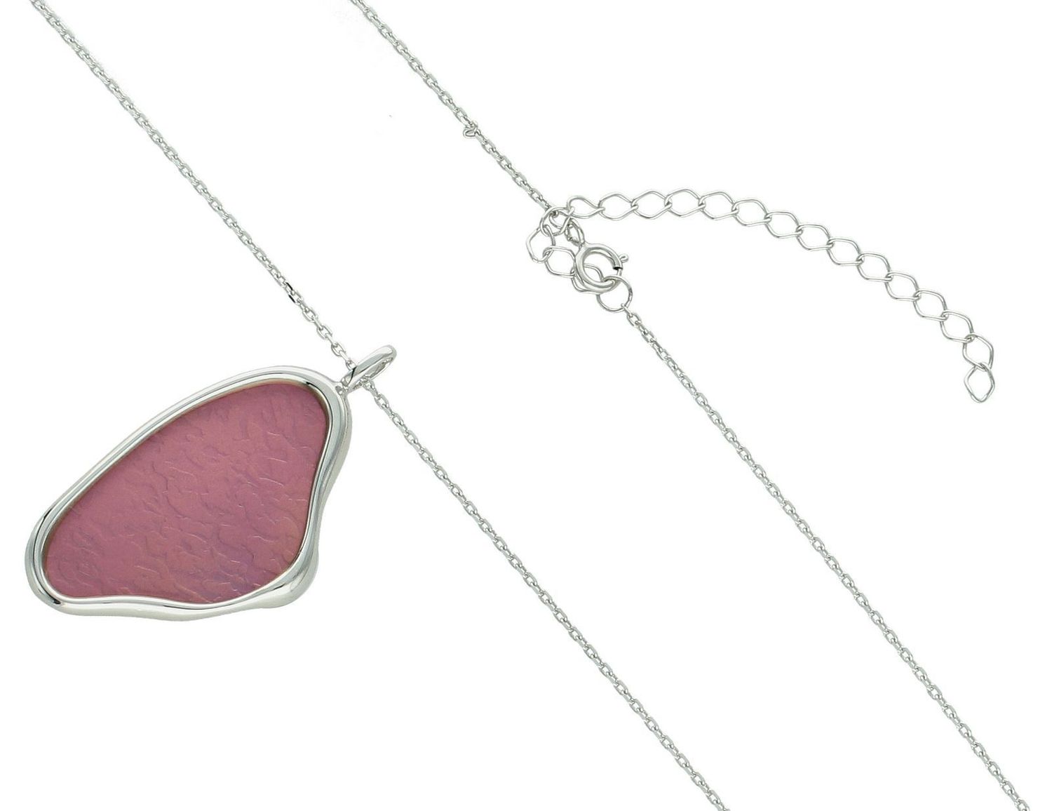 Naszyjnik damski zdobiony zawieszką geometryczną z fioletowym tytanem próba 925, 0757067680 Te eleganckie kolczyki wiszące wykonane z tytanu łączą w sobie subtelną nowoczesność z klasycznym 1.jpg