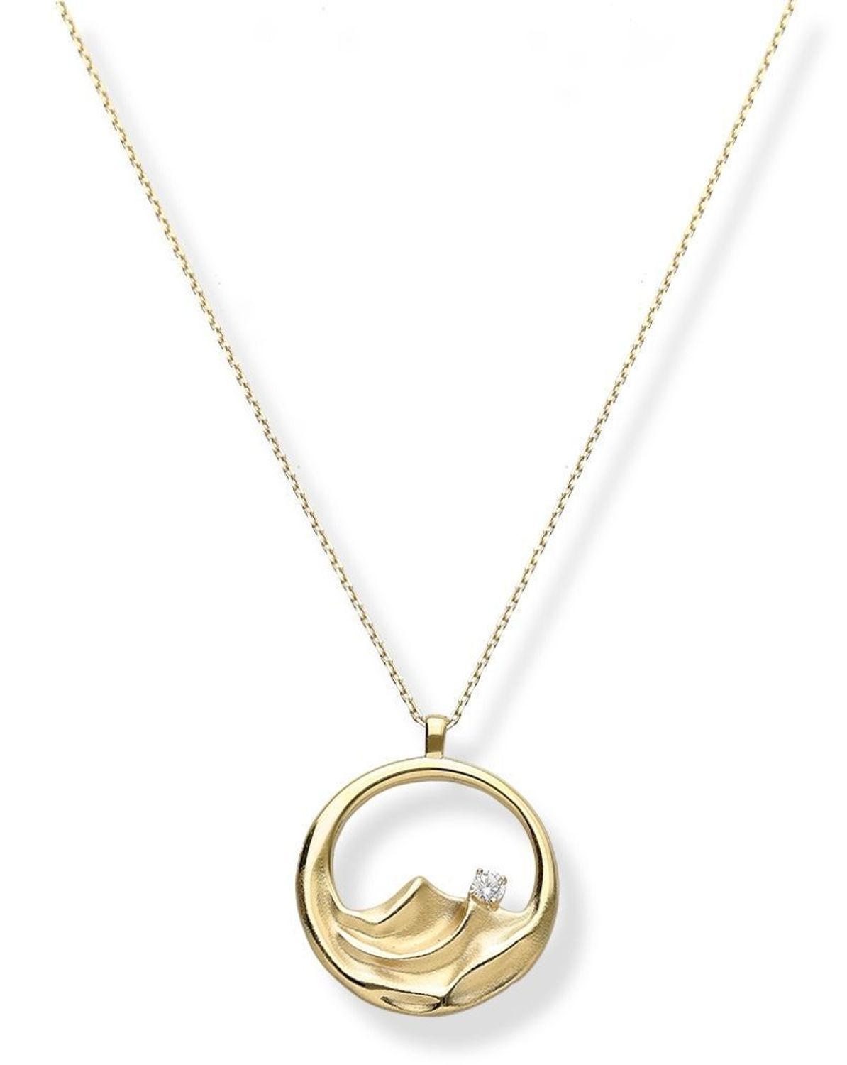 Srebrny naszyjnik pozłacany z efektowną okrągłą zawieszką 0758153802. Naszyjnik ozdobiony zawieszką w kształcie okrągłej zawieszki z grawerowaniem.  Świetny dodatek pasujący do każdej stylizacji, aby podkreślić wyjątkow (1).jpg