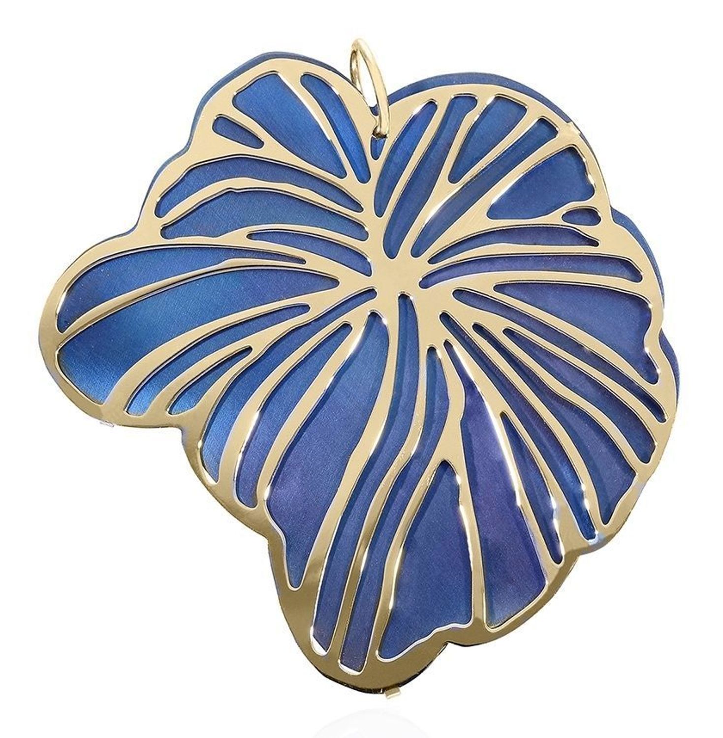 Srebrna zawieszka damska pozłacana z tytanem 0768050400. Zawieszka została ukształtowana na modny wzór w rożnych barwach. Zawieszkę można zestawić z kolczykami dostępni w naszej ofercie, aby stworzyć idealny zestaw..jpg