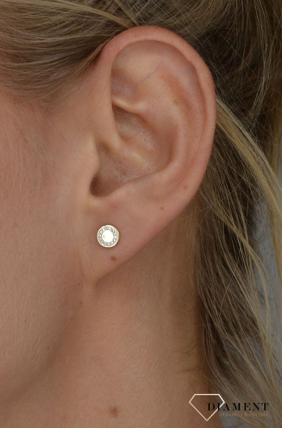 Kolczyki złote DIAMENT celebrytki, diamenty 0800017459..jpg