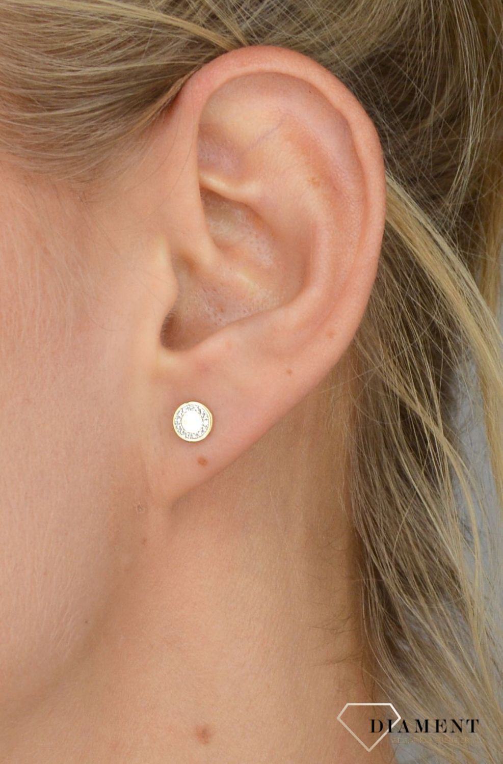 Kolczyki złote DIAMENT celebrytki, diamenty 0800017459..jpg