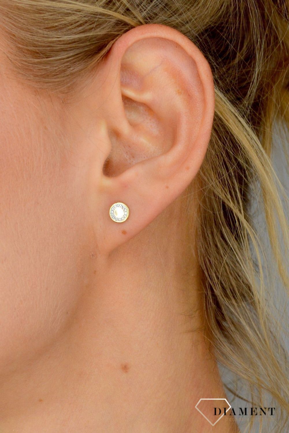 Kolczyki złote DIAMENT celebrytki, diamenty 0800017459..jpg