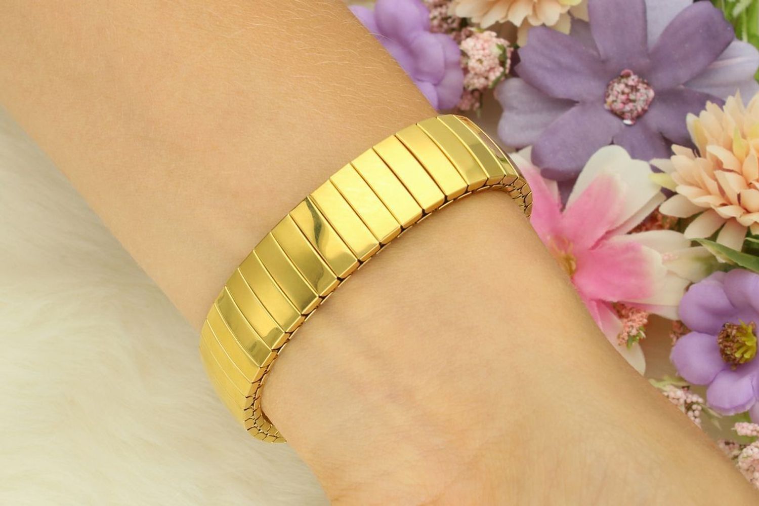 Zegarek damski rozciągana bransoleta Timemaster z cyframi 092-20. Tani zegarek dla kobiety. Zegarek z cyferkami. Damski zegarek.jpg