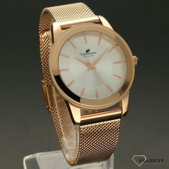 Zegarek damski na bransolecie w kolorze różowego złota Timemaster 099-32 (1).jpg