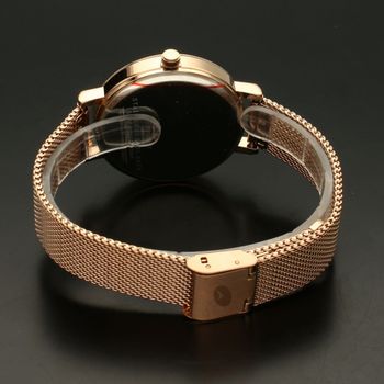Zegarek damski na bransolecie w kolorze różowego złota z kryształkami na tarczy Timemaster 099-76 (4).jpg