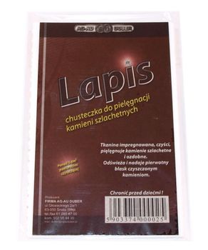 Zestaw do czyszczenia bursztynu emulsja Electrum i chusteczka Lapis płyn do czyszczenia bursztynu.jpg